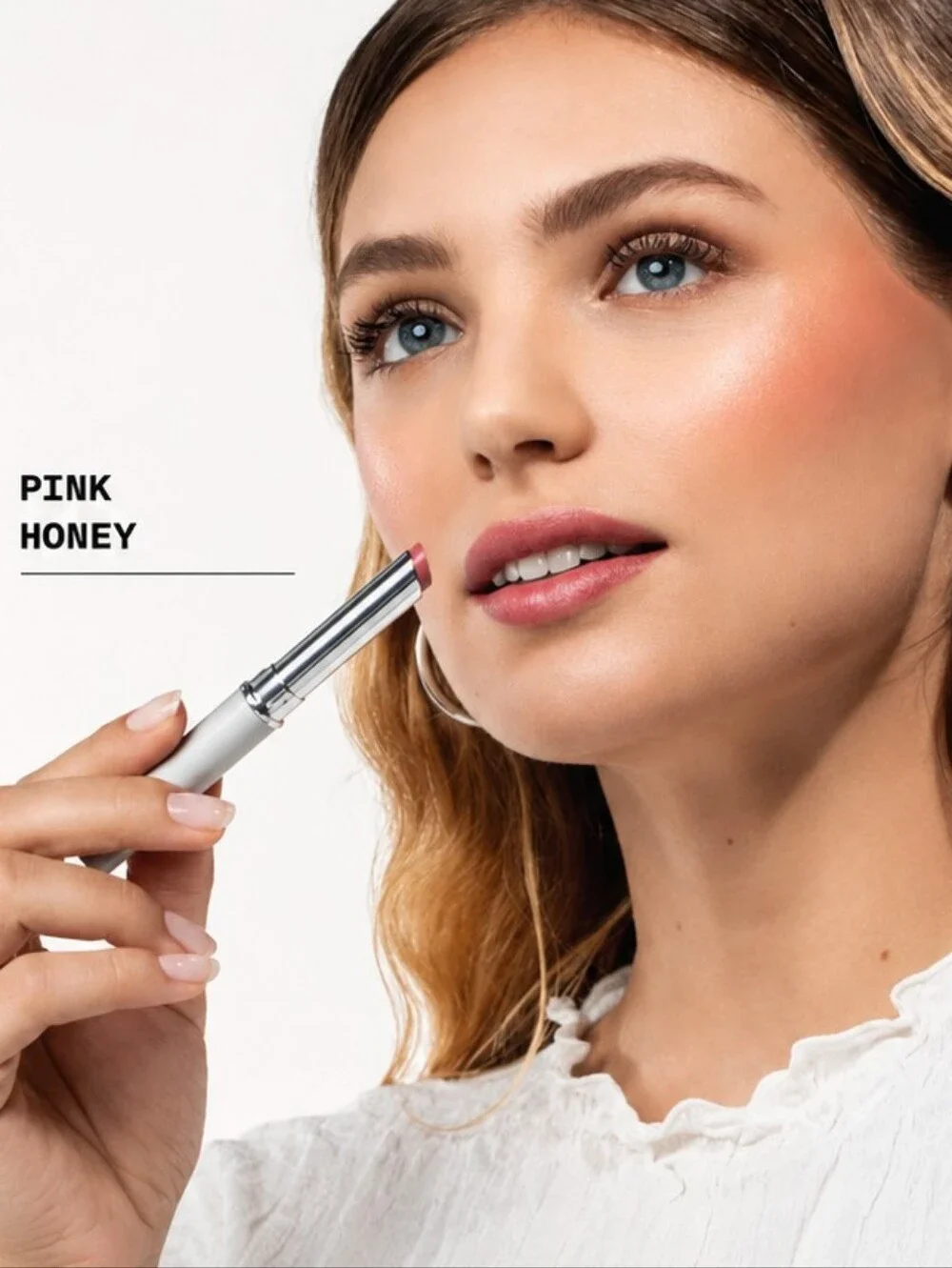 Clinique Cherry Print Pink Bag Pink & Black Honey Lipsticks, Eye Cream Face Wash